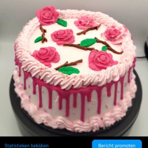 Thema taart - Valentijn