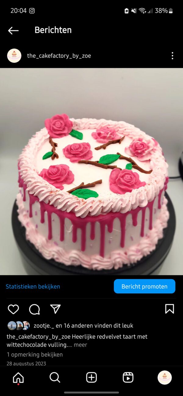 Thema taart - Valentijn - Afbeelding 3
