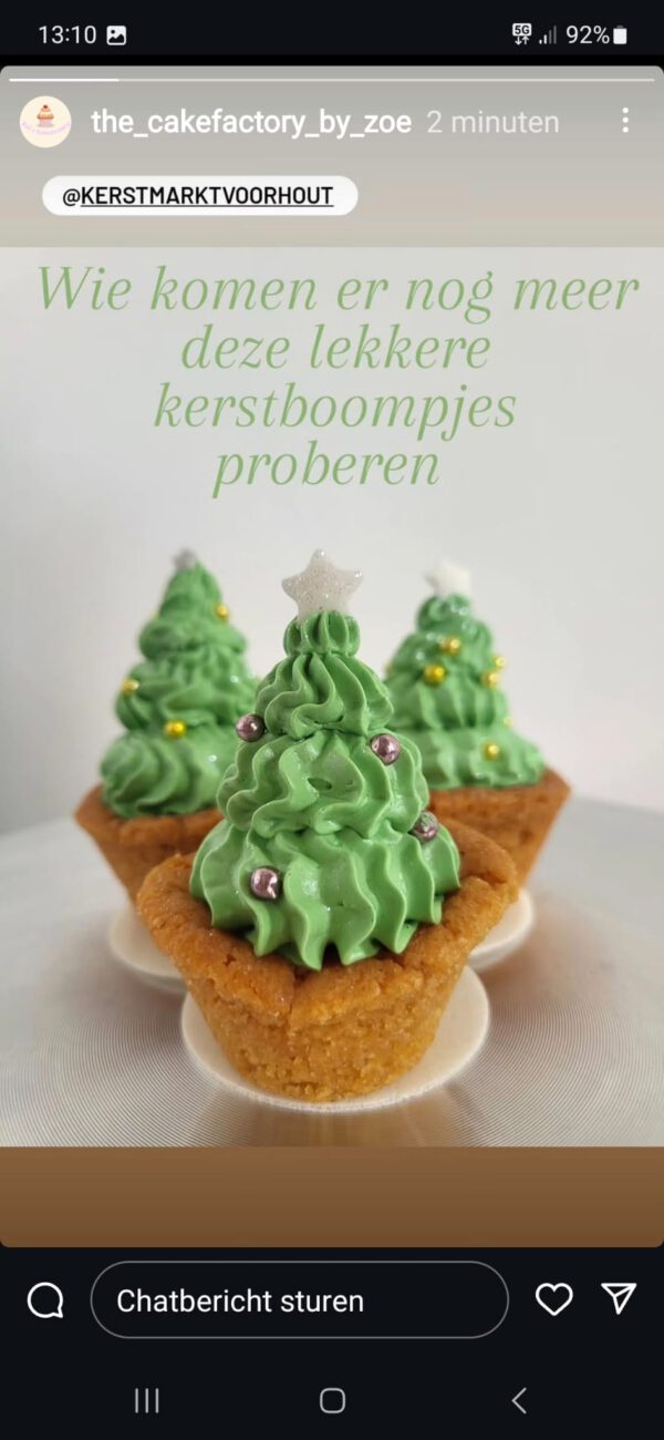 Kerstboom koekje