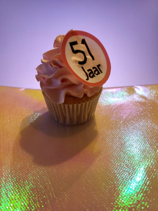 cupcake met foto - Afbeelding 2