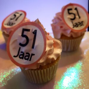 cupcake met foto